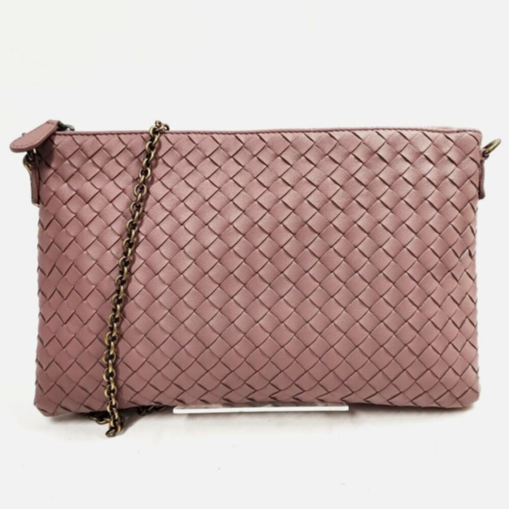 💎✨Authentic✨💎Bottega Veneta Shoulder Bag Pink - Picture 1 of 10
